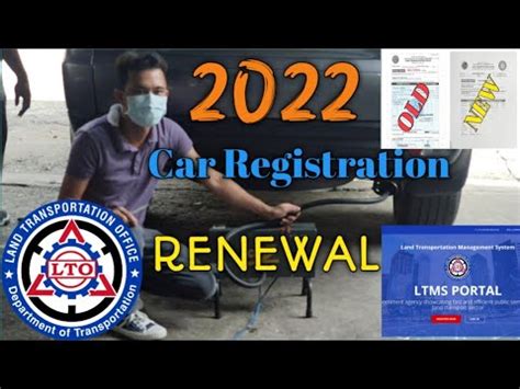 Paano Magrenew Ng Rehistro Ng Sasakyan Sa LTO 2022 Step .